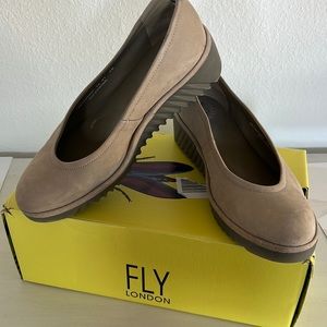 Fly London wedges almost new